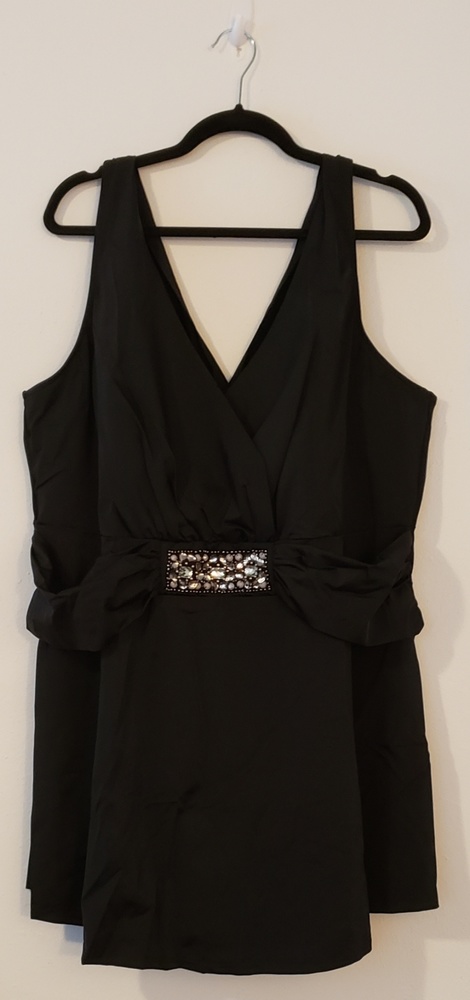 Gorgeous Roaman's jeweled swimdress 28 NWOT